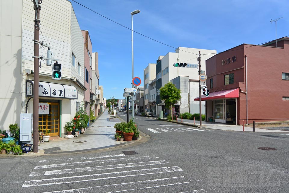 銚子銀座交差点