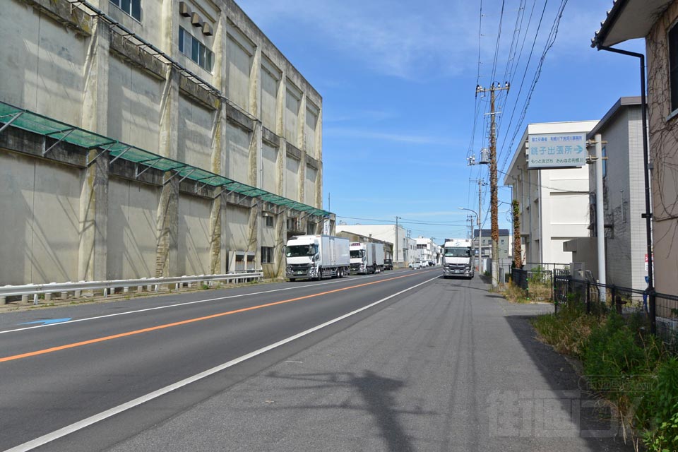 銚子市漁協第一卸売市場前