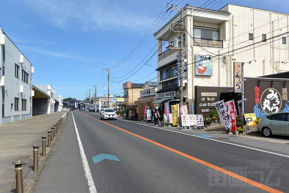 銚子市漁協第一卸売市場前