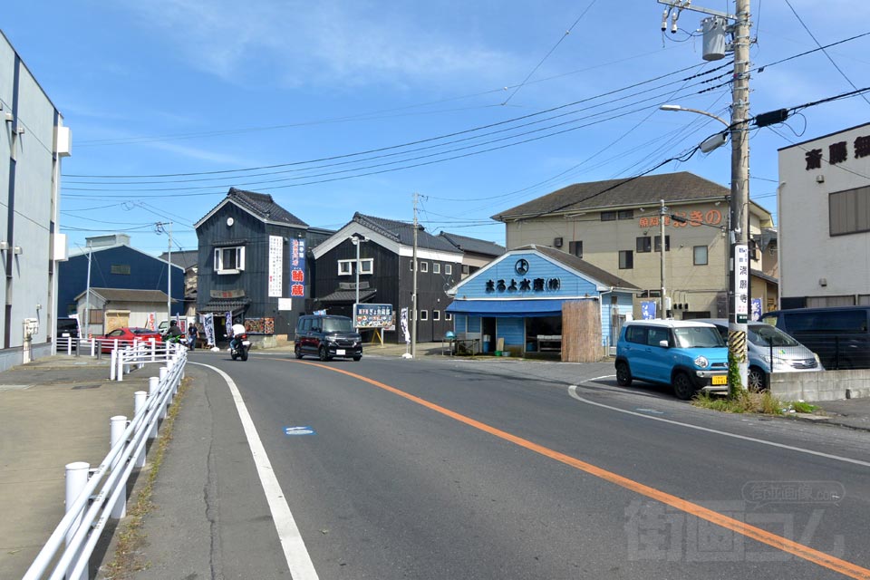 銚子市漁協第一卸売市場前