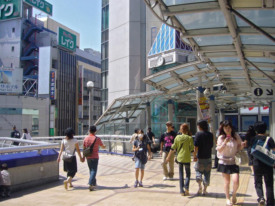 JR・東武柏駅西口前写真画像