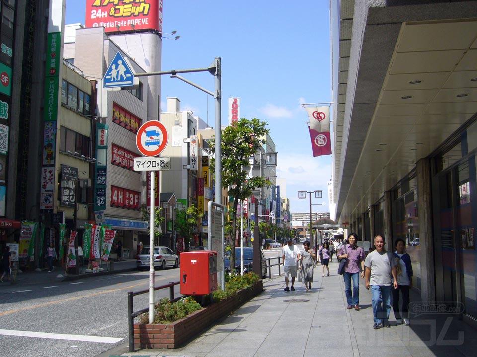 西口商店会通り写真画像