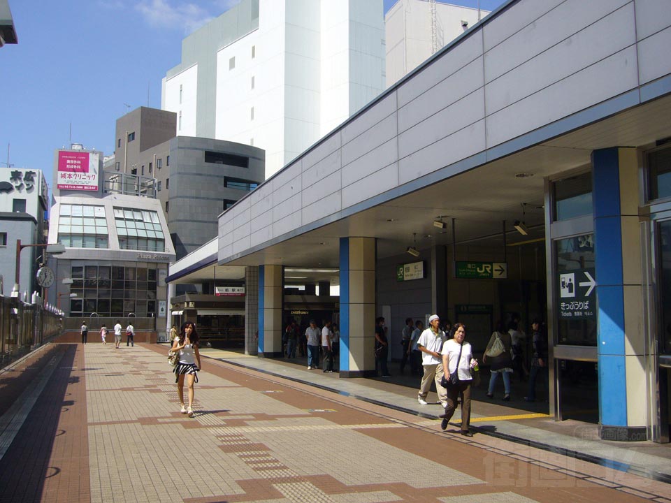 JR・東武柏駅南口前写真画像