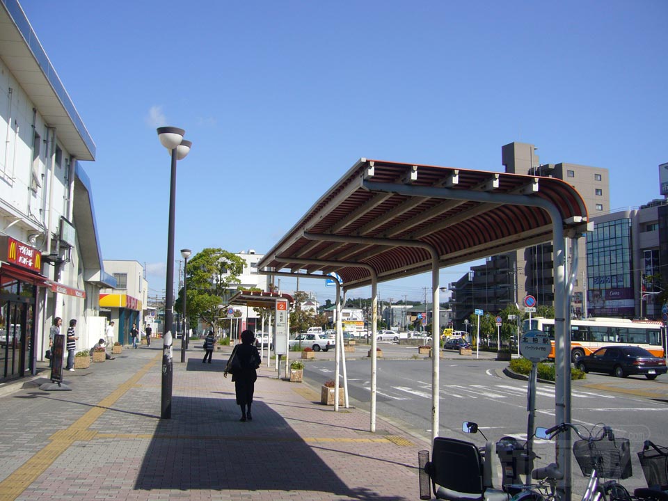 JR北柏駅南口前写真画像