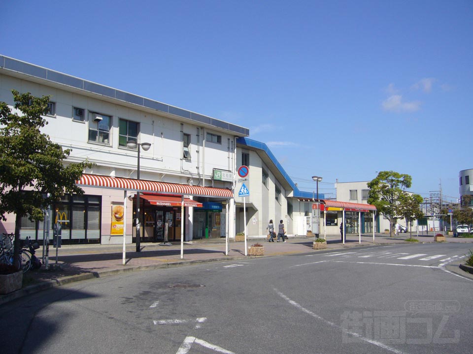 JR北柏駅南口前写真画像