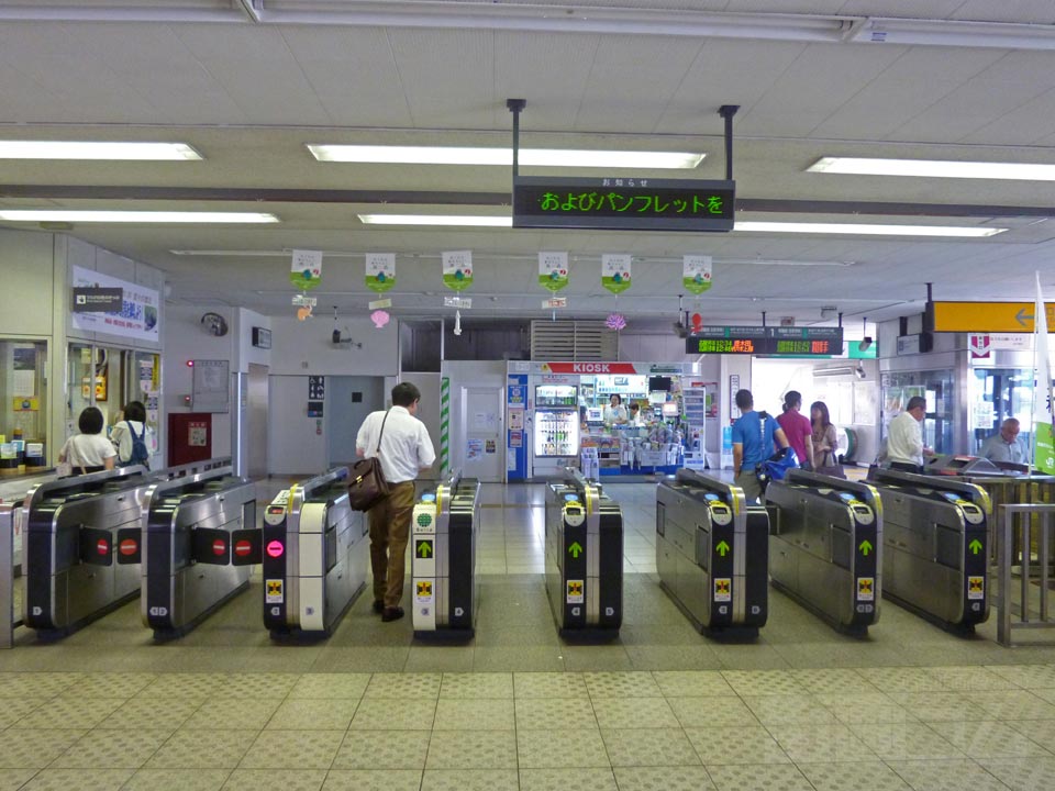 JR北松戸駅改札口