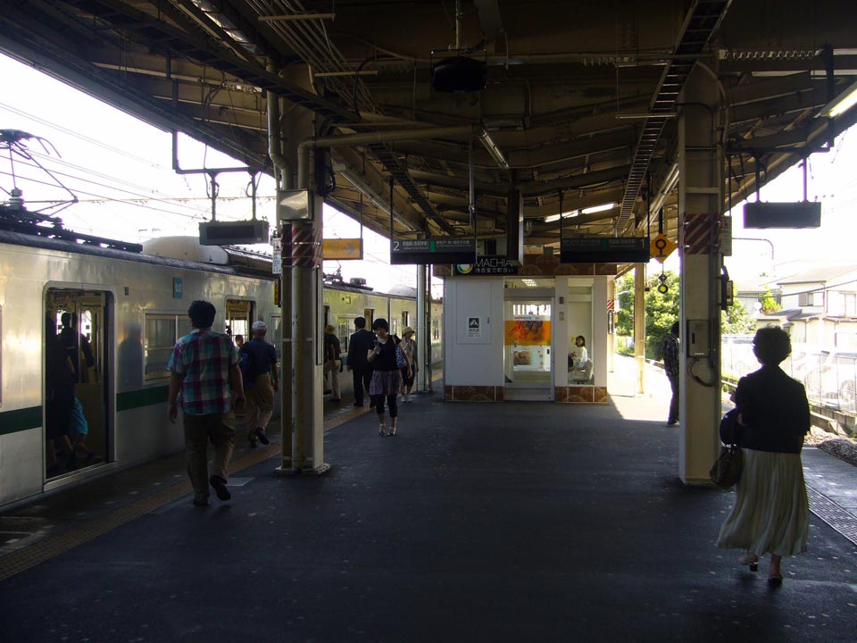 JR馬橋駅ホーム写真画像