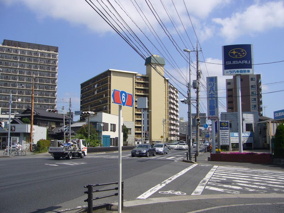 馬橋駅入口交差点写真画像