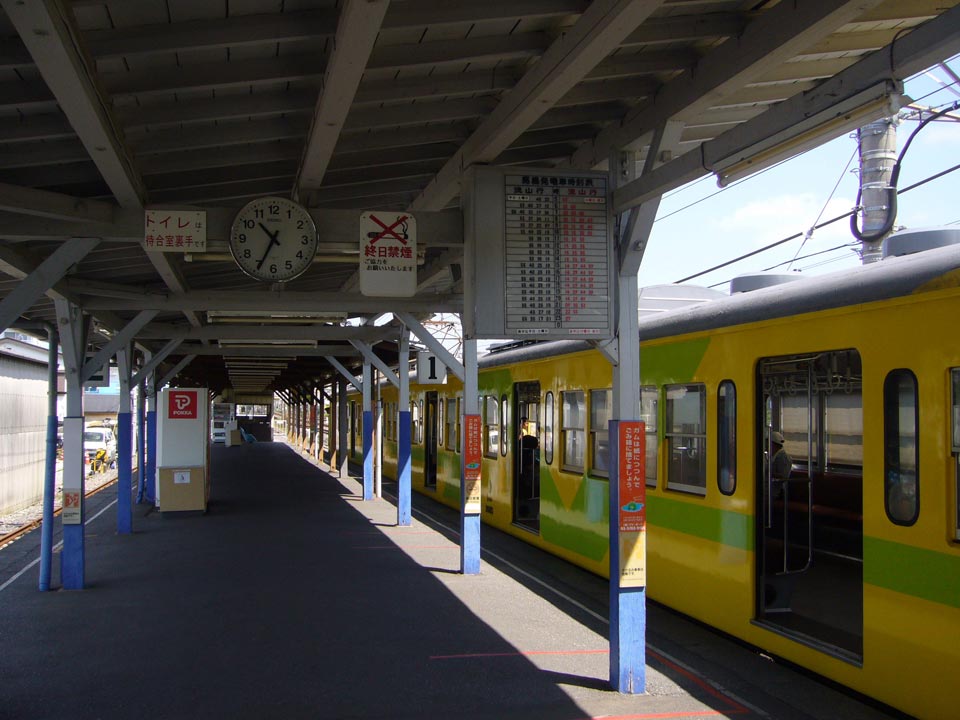 流鉄馬橋駅ホーム写真画像