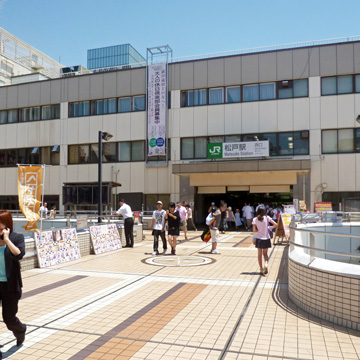 千葉県松戸市松戸駅前写真画像
