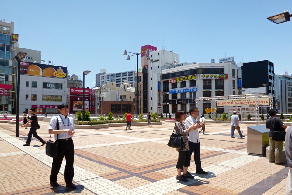 JR・新京成電鉄松戸駅西口前