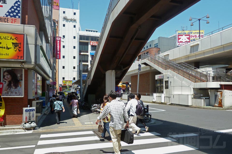JR・新京成電鉄松戸駅西口前