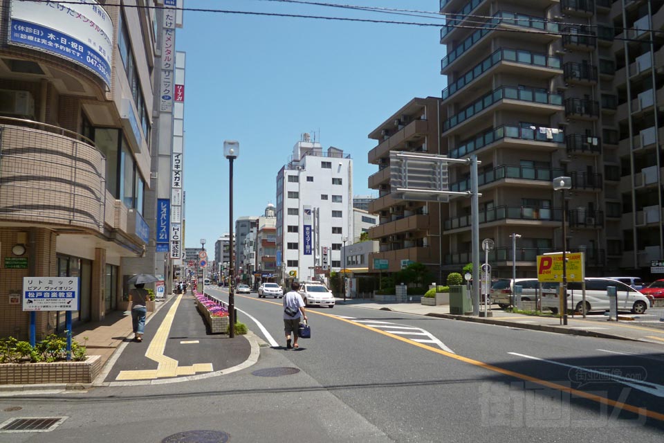 流山街道(県道5号線)