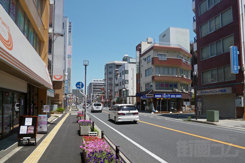 流山街道(県道5号線)
