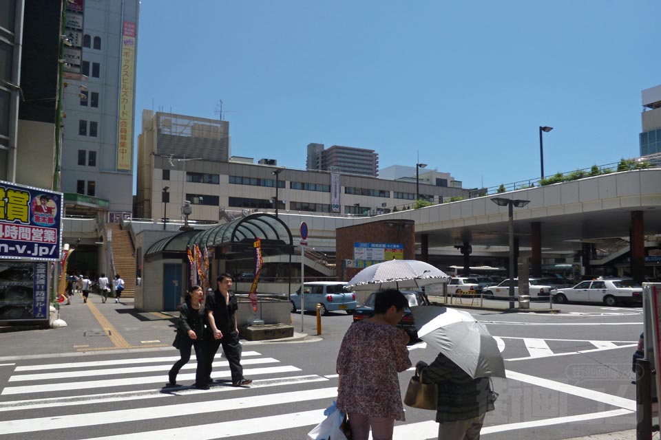 JR・新京成電鉄松戸駅西口前