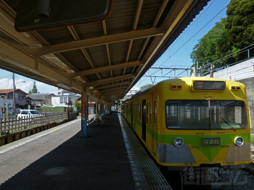 総武流山電鉄流山駅ホーム