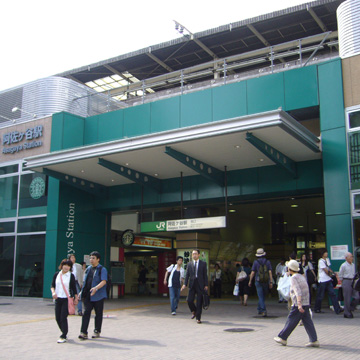 東京都杉並区阿佐ヶ谷駅前写真画像