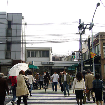 東京都杉並区永福町駅前写真画像