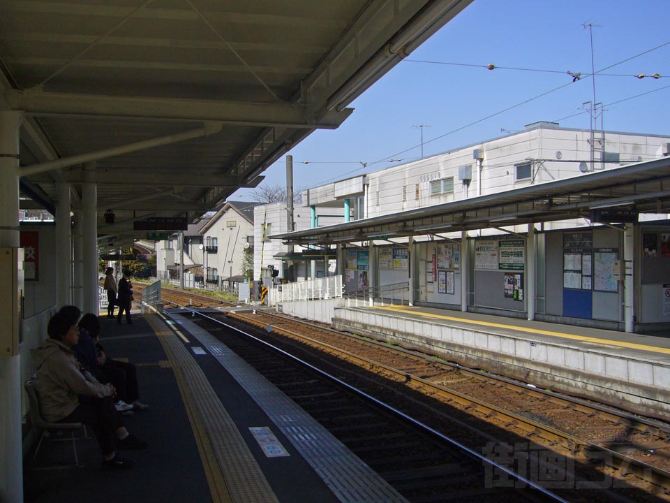 東急山下駅ホーム(東急世田谷線)