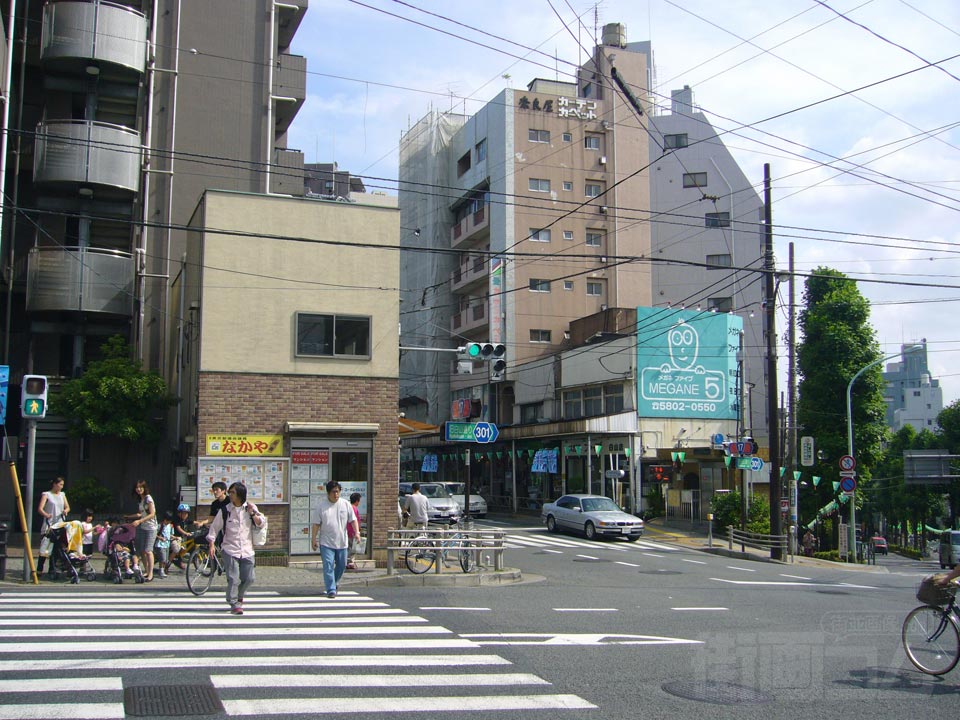 白山上交差点
