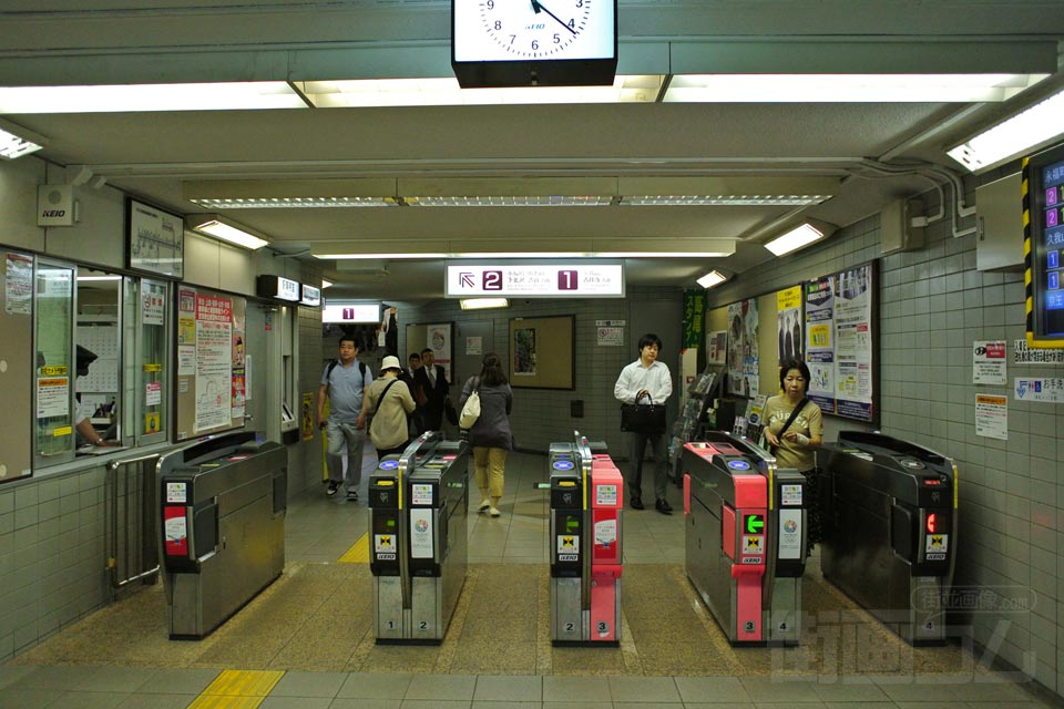 京王浜田山駅改札口