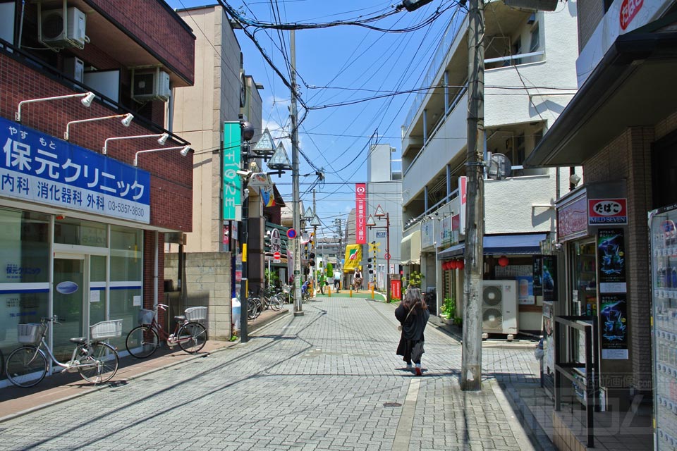 浜田山南レンガ通り