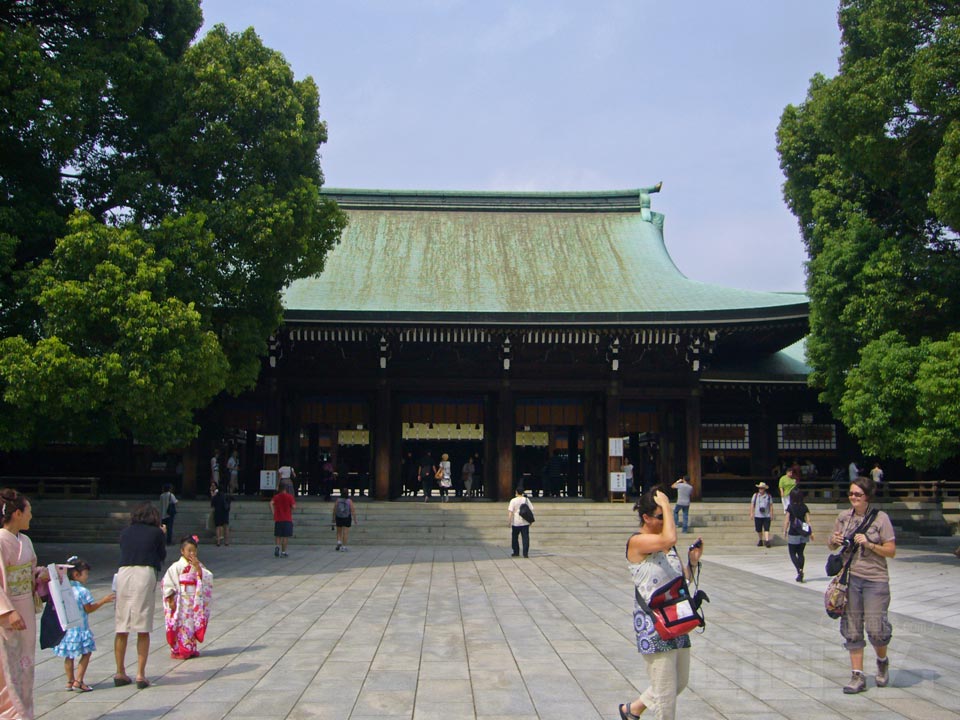 明治神宮社殿写真画像