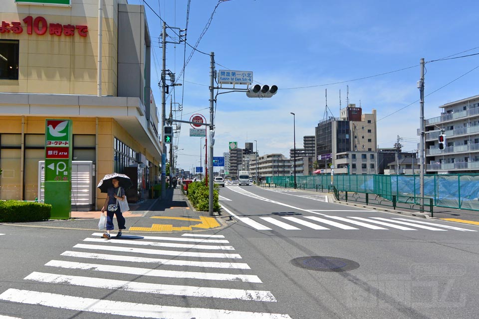 開進第一小北交差点