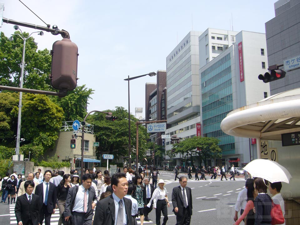 JR市ヶ谷駅写真画像