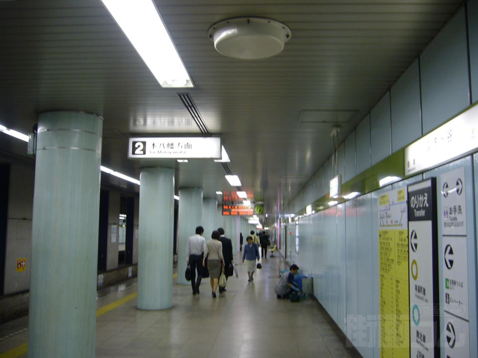都営地下鉄市ヶ谷駅写真画像