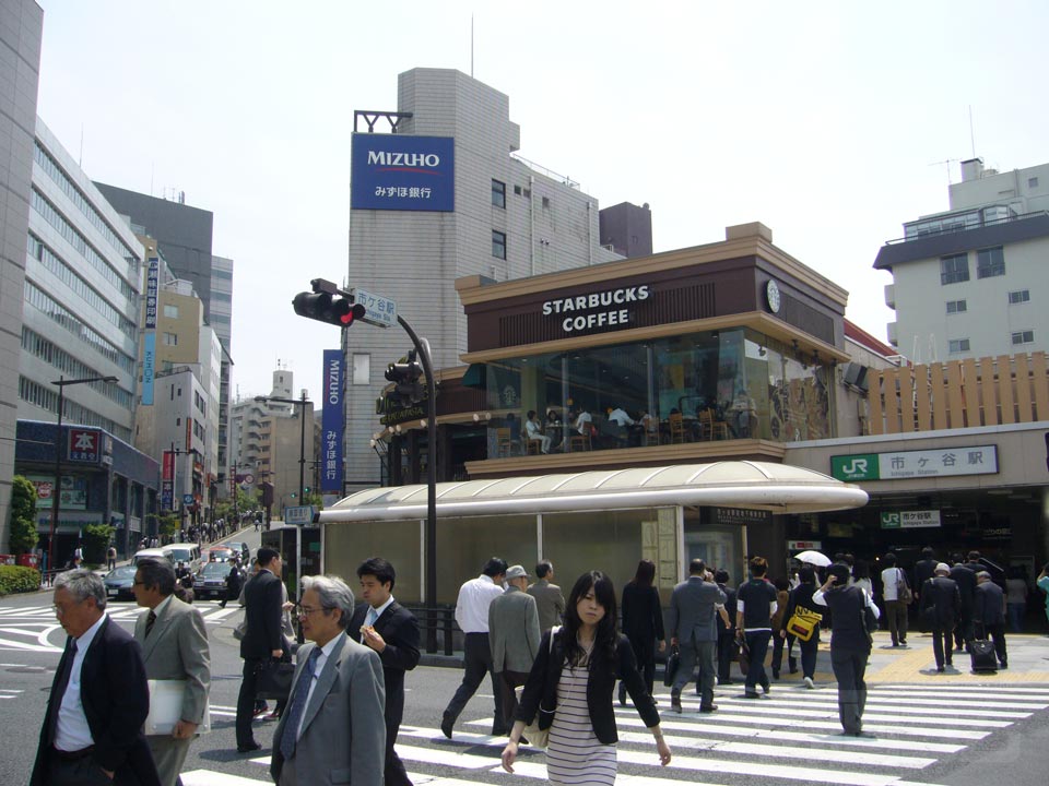 JR市ヶ谷駅写真画像