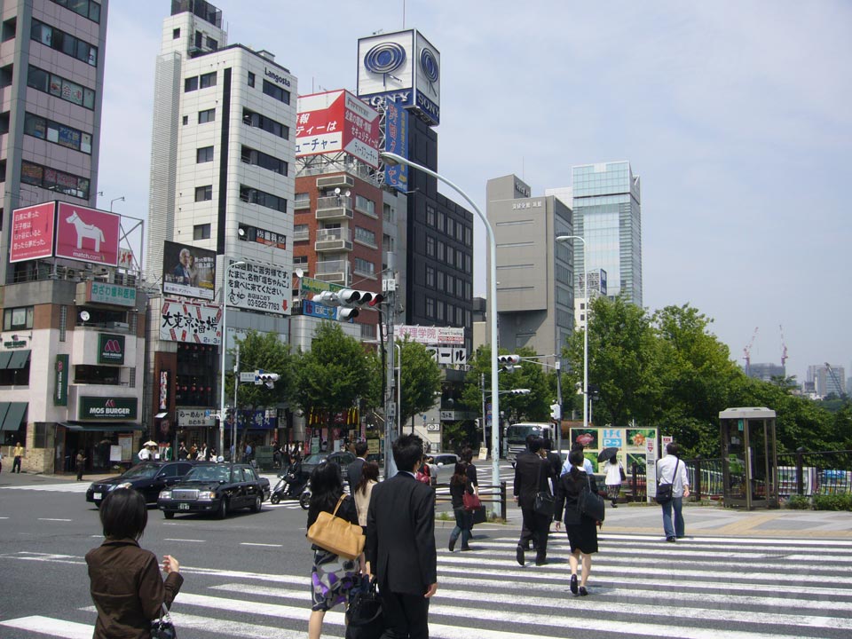 市谷見附交差点写真画像
