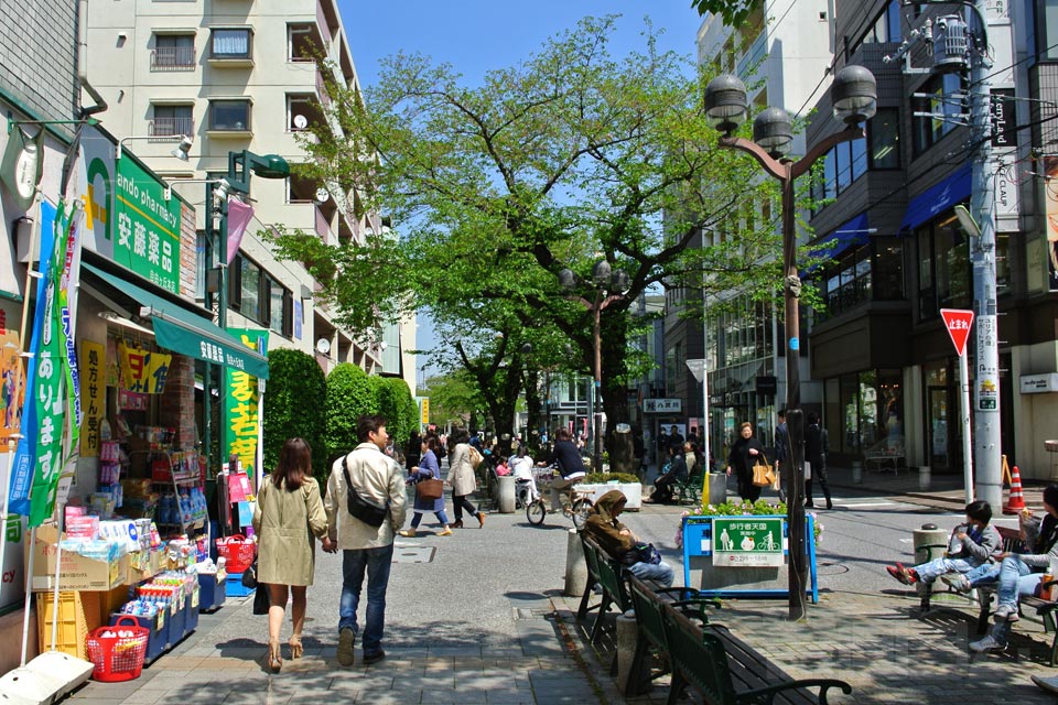グリーンストリート(九品仏川緑道)