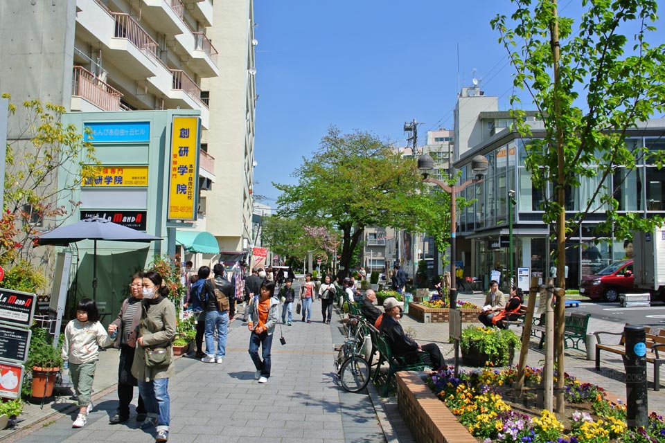 グリーンストリート(九品仏川緑道)