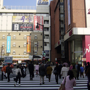 東京都江東区亀戸駅前写真画像