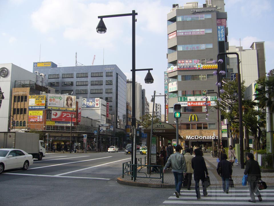 JR亀戸駅北口