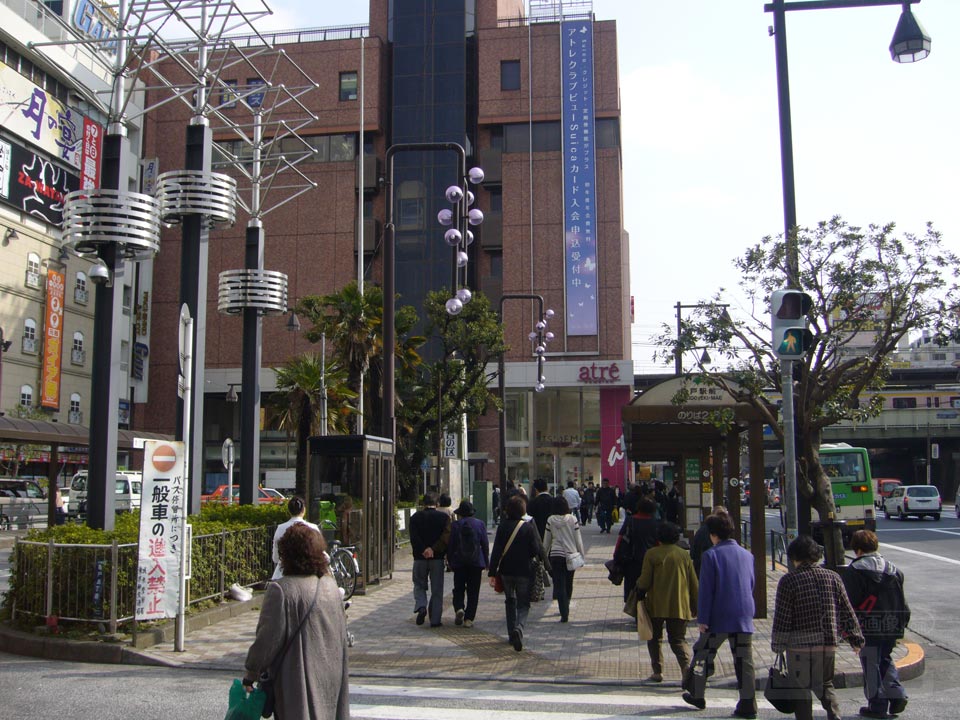 JR亀戸駅北口