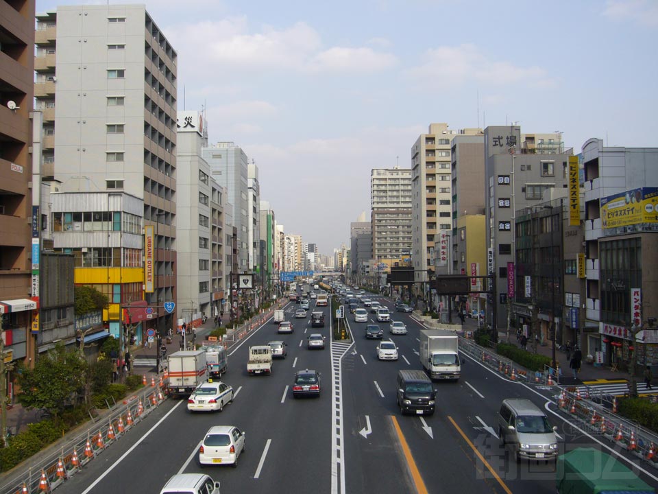 京葉道路(国道14号線)