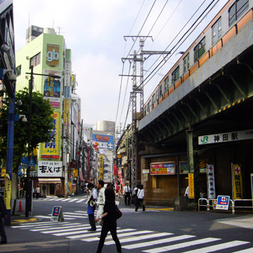 東京都千代田区神田駅前写真画像