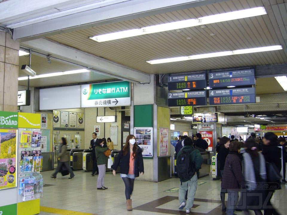 JR錦糸町駅改札口