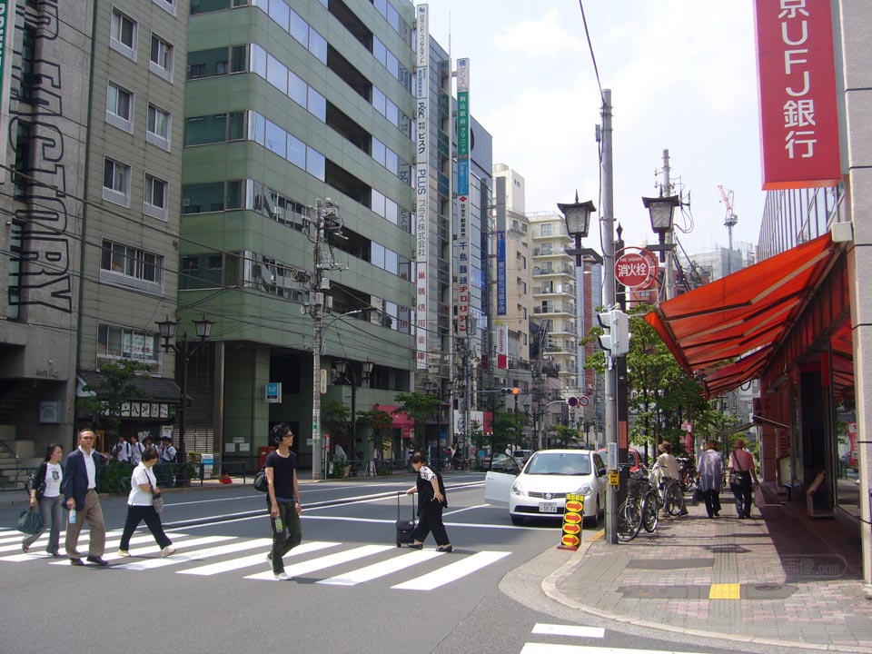 駒込駅前通り商店街(本郷通り)