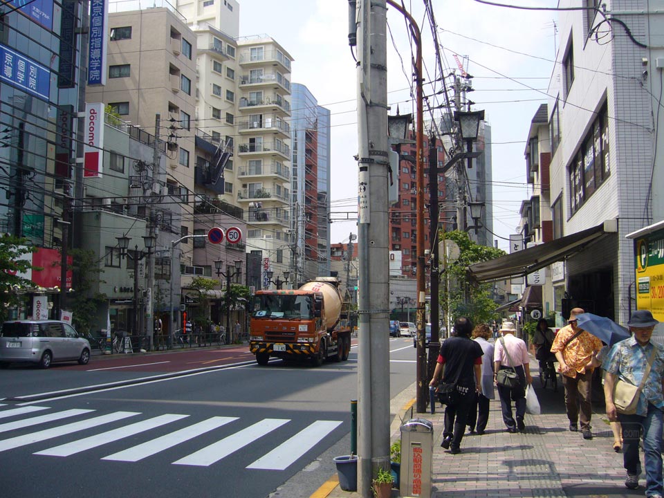 駒込駅前通り商店街(本郷通り)