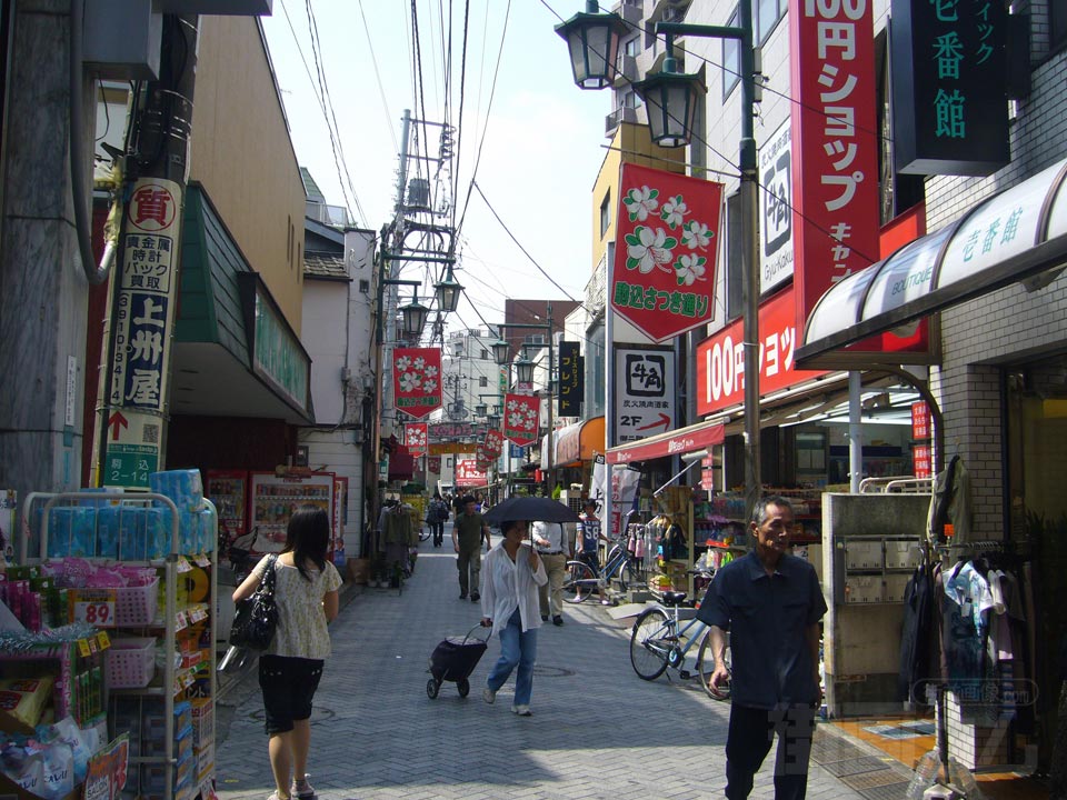 駒込さつき通り(駒込銀座)