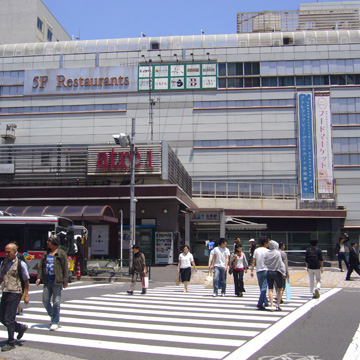 東京都品川区目黒駅前写真画像
