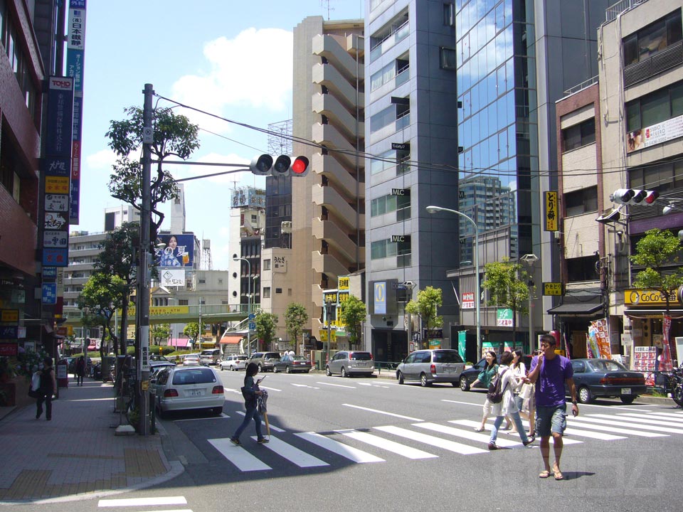 権之助坂(目黒通り)写真画像