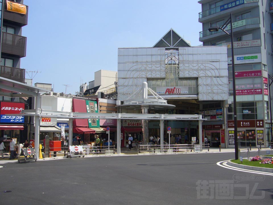 東急武蔵小山駅西口前写真画像
