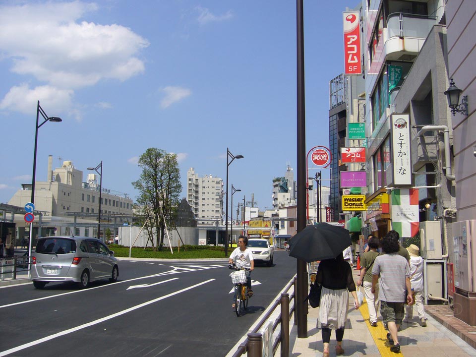 東急武蔵小山駅前写真画像