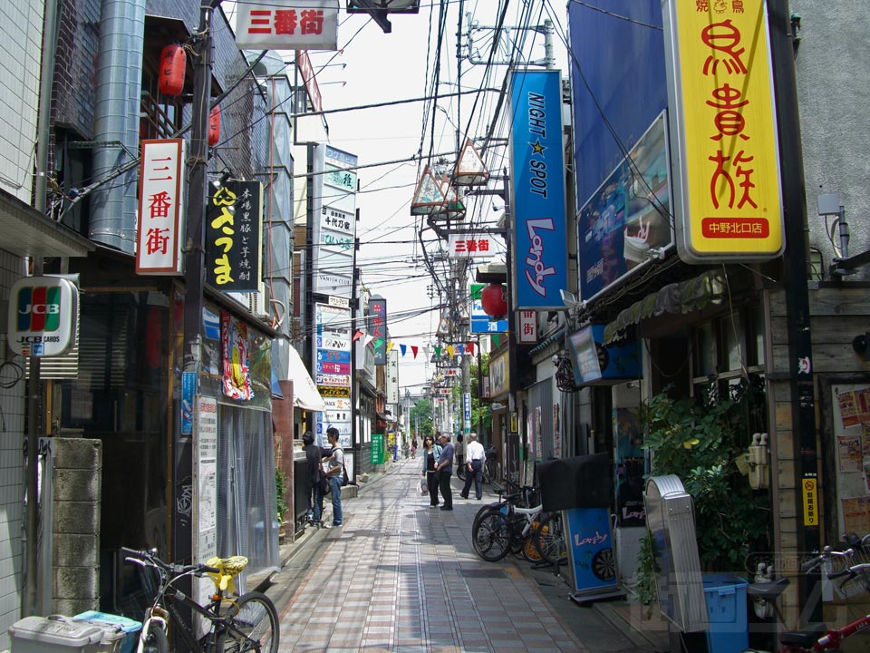 中野北口三番街商店街