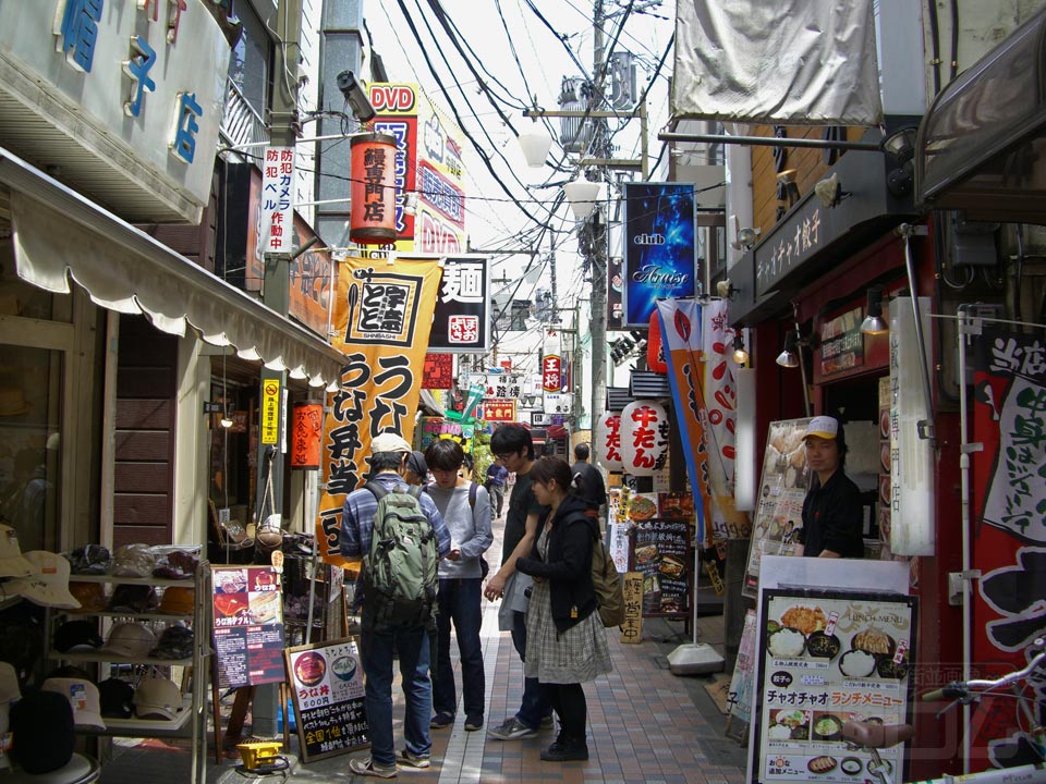 中野北口白線通商店街