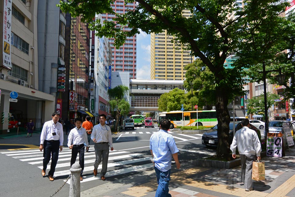 JR・京成日暮里駅東口前